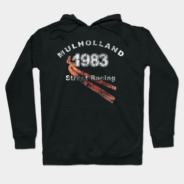 Mulholland Street Racing Hoodie by BobbyDoran